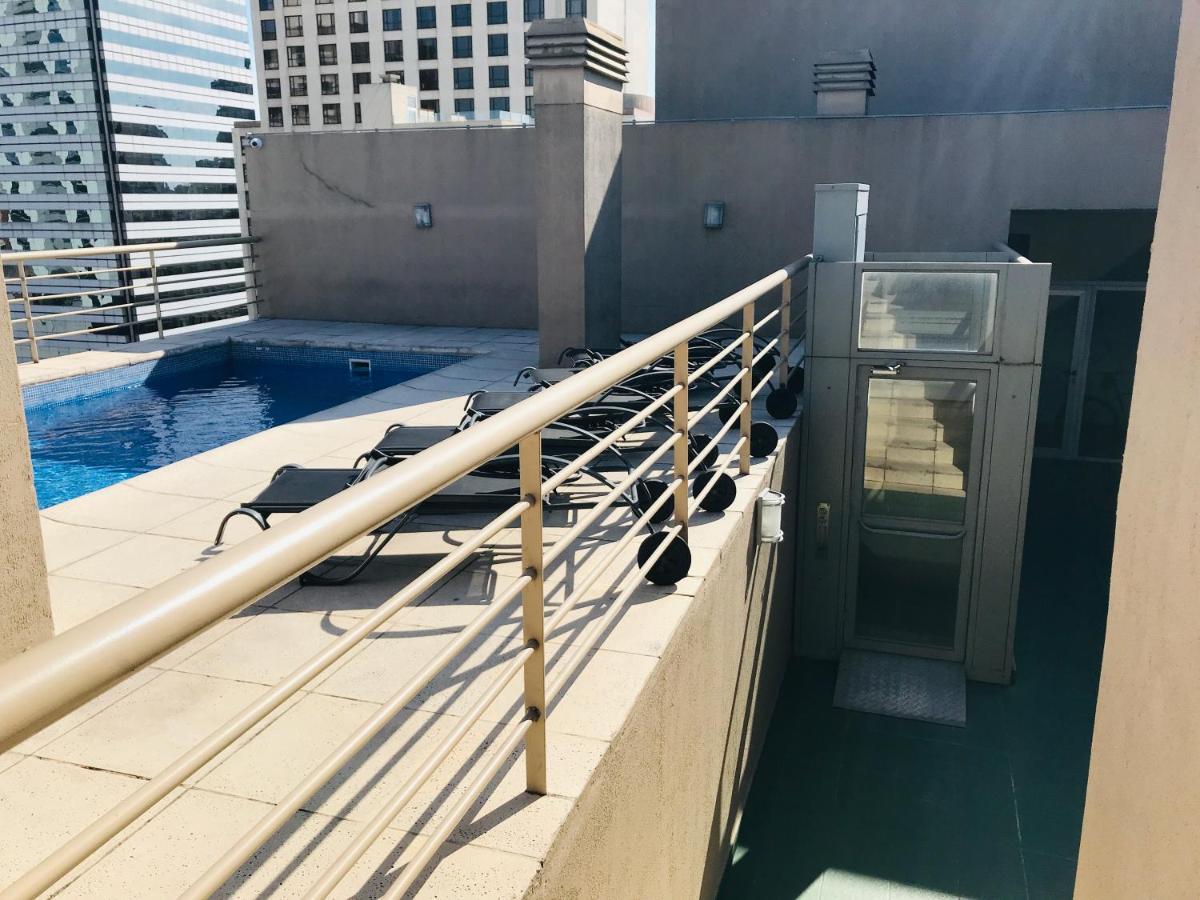 Apartamento Centrico Y Moderno Con Balcon, Piscina, Gimnasio Y Laundry Buenos Aires Exterior foto